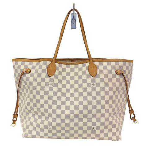 louis vuitton checkerboard purse|louis vuitton neverfull large tote.